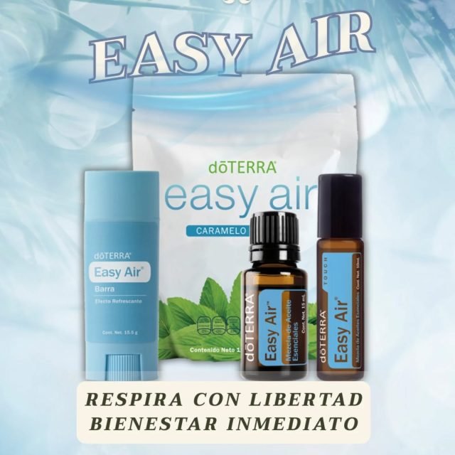 Easy Air: tu kit de invierno❄️
El aire frío puede traer congestión y malestares, pero con la línea Easy Air de doTERRA tienes todo lo necesario para respirar mejor y sentir frescura natural.
✨Disponible en: •Barra para aplicar fácilmente y llevar contigo. •Aceite esencial para difusor o uso tópico. •Caramelo macizo que calma y refresca la garganta. Encuéntralos en nuestra tienda boutique Essenzia y arma tu kit de invierno para seguir transitando el camino del bien ser.
Cuauhtémoc 1040, CDMX. Torre de Especialidades, H. San Ángel Inn. Ácora. unes a viernes | 8:00 a 20:00 hrs Sábado | 9:00 a 18:00 hrs
#díamundialdelarespiración