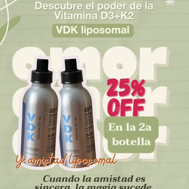 Febrero es el mes del #Amor y la #AmistadLiposomal en #Essenzia.💞
Este mes celebramos la unión que realmente potencia tus suplementos favoritos. Porque cuando las buenas amistades se juntan… tu inversión en salud deja de ser dinero tirado.
👉 VDK Liposomal (Vitamina D3 + K2): compra una botella y la segunda la obtienes con 25% de descuento.
📅 Vigencia: todo febrero 2026
🛒 Disponible en la tienda online Essenzia y en la boutique.
Descubre la amistad auténtica entre tus suplementos liposomales y aprovecha combinaciones únicas que maximizan tu bienestar.
Este mes, tu suplementación deja de ser convencional y se convierte en inversión inteligente.