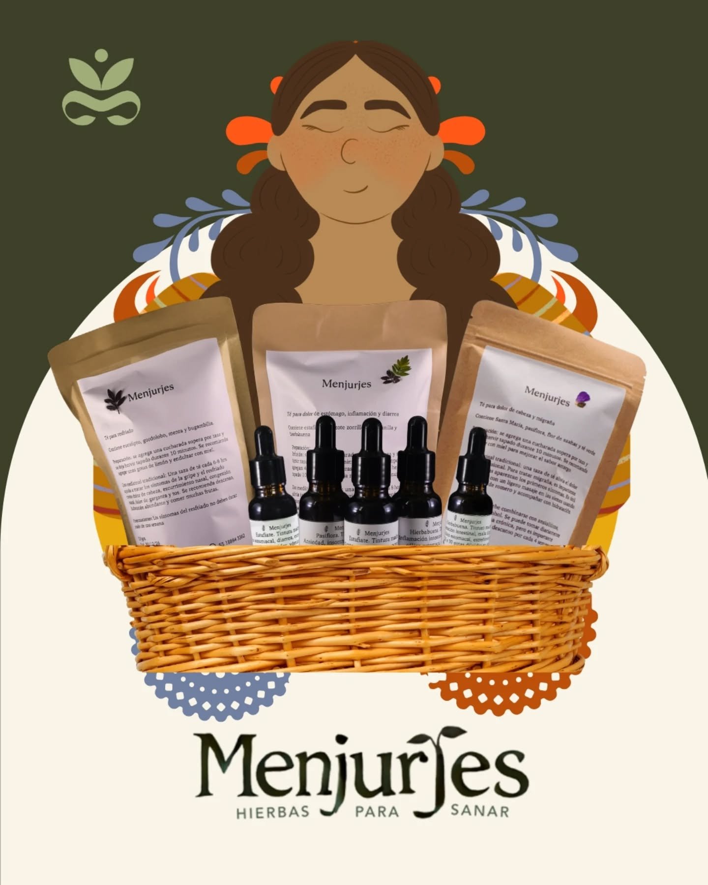 🌱Menjurjes: el poder de lo ancestral en cada sorbo. Una marca aliada que rescata los saberes de la herbolaria tradicional y les da un significado profundo y reparador.
Cada mezcla está pensada para brindar alivio justo cuando más lo necesitas, honrando la conexión entre naturaleza y bienestar. Descubre sus tés y tinturas en nuestra tienda online Essenzia y en la boutique. 🧘🏻♀️🌍