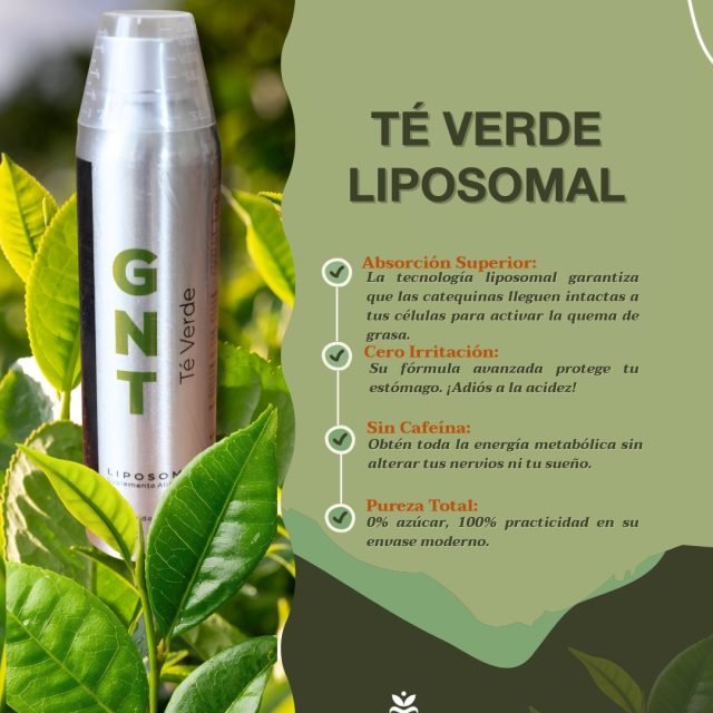 Queremos presentarte una evolución en el bienestar: GNT Liposomal.
¿Por qué elegirlo sobre el té verde tradicional? No es solo té, es ciencia aplicada a tu día a día. 

Aquí te lo explicamos.

🛒 Disponible en tienda boutique #Essenzia y en línea.

#MetabolismoSaludable #DiaMundialContraLaObesidad