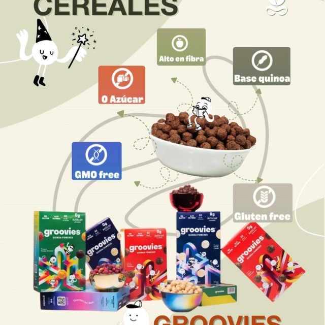 🥣✨ Hoy celebramos el Día Internacional de los Cereales… ¡y qué mejor que hacerlo con un cereal mexicano que redefine lo saludable!

#Groovies es mucho más que un cereal: es sabor, nutrición y bienestar en cada bocado. Con quinoa, sin azúcar añadida y libre de gluten, es la opción que tu cuerpo merece.

Porque cuidar de ti y tu familia nunca fue tan rico ni tan accesible.

👉 Encuéntralo en Essenzia boutique y celebra este día con un cereal que sí piensa en tu salud.
