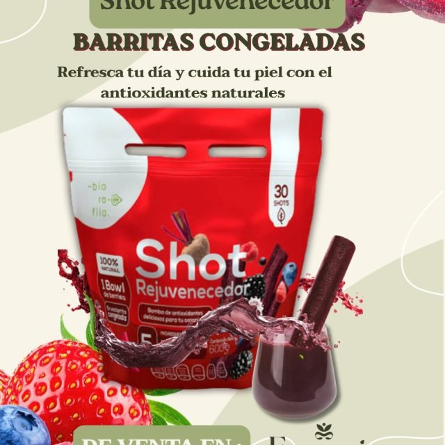 ☀️ Refresca tu día con un shot de energía y salud
Descubre el Shot Rejuvenecedor: una explosión de berries y betabel que refresca tu día y cuida tu piel en esta temporada de calor en una barrita congelada.
�💯 Producto 100% natural, ideal para hidratarte y mantenerte fresco sin complicaciones. Si aún no las pruebas, este es el momento: visítanos en tienda boutique Essenzia y descubre todos sus sabores.
📍 Av. Cuauhtémoc 1040, CDMX. Torre de Especialidades, H. San Ángel Inn. Ácora.🕘 lunes a viernes | 8:00 a 20:00 hrs | sábado | 9:00 a 18:00 hrs