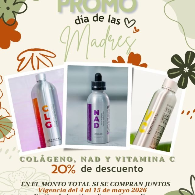 ¿Sigues buscando el regalo perfecto para mamá y no quieres caer en lo de siempre? 💐❌
Si ella es de las que lee las etiquetas, se cuida y busca siempre su mejor versión, olvida las flores marchitas. Dale algo que realmente le sume: El Trío de Longevidad de #Essenzia.
1️⃣ CLG: Firmeza y estructura. 
2️⃣ NAD: Vitalidad celular. 
3️⃣ Vitamina C: El potenciador que hace que todo funcione mejor.
Aprovecha el 20% de descuento comprándolos juntos. ¡Quedarás como el hijo(a) favorito! 😉

Vigencia del 4 al 15 de mayo 2026 en tu tienda boutique Essenzia o en línea. 

#MesMamá #Promo #RedescubreEquilibrio #BienSer