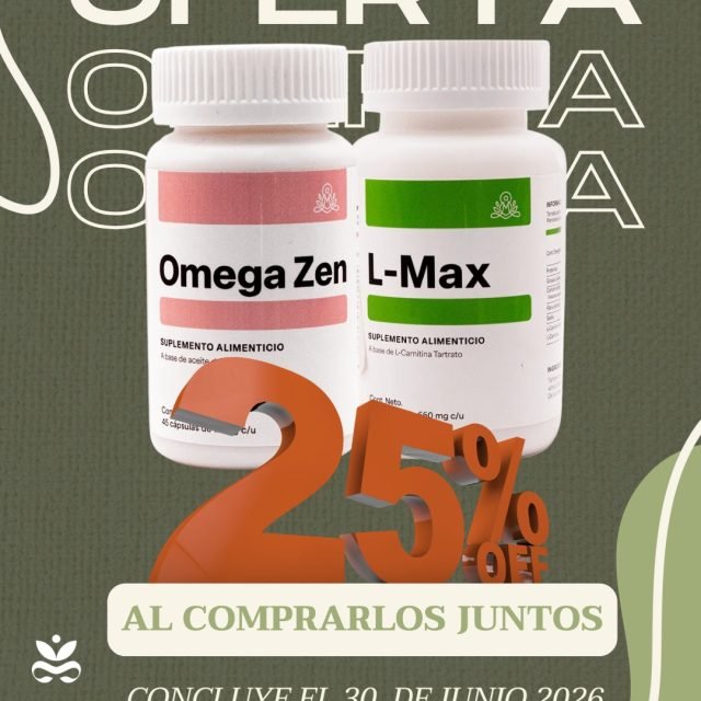 Este mes del padre, regálale el dúo perfecto de la nutrición
inteligente con un 25% de descuento exclusivo,
#ComboProPapá:
👍Omega Zen: El escudo para proteger su corazón, regular la
presión arterial y mejorar su memoria.
👍L-Max: El motor que convierte las grasas en energía pura,
reduciendo la fatiga muscular.¿Por qué juntos? Mientras el Omega-3 cuida su sistema cardiovascular, la L-Carnitina optimiza su rendimiento y resistencia diaria. ¡El equipo ideal! o compra en línea.
Encuéntralo en #Essenzia: Visítanos en nuestra tienda boutique.
Promoción válida por tiempo limitado. Concluye el 30 de junio de 2026.
*Suplementos alimenticios, no son medicamentos.#SuplementosPremium #MesDelPadre #EnergíaNatural #BienSer
