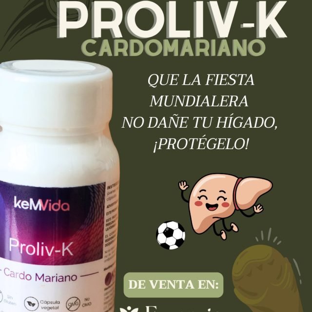 ¿Tu pasión futbolera te está pasando factura? ⚽️🍻
Entre las reuniones con amigos, las cervezas para celebrar los goles y los snacks en cada partidos, tu hígado ha estado trabajando tiempo extra. Protegerlo no es cosa menor.PROLIV-K es el aliado perfecto para esta recta final: gracias al cardo mariano, ayuda a desintoxicar, limpiar y regenerar tu hígado para que te recuperes por completo de tanta fiesta futbolera.El pase perfecto para tu bienestar: Para un reset total, no juegues solo. Llévate el combo de PROLIV-K + OMEGA ZEN y obtén un 15% de descuento. Mientras Proliv-K cuida tu hígado, Omega Zen desinflama tu cuerpo y te devuelve el enfoque mental.La promoción está disponible hasta el 31 de julio de 2026.
Pide tu combo en línea o ven por él directamente a nuestra Tienda Boutique Essenzia. ¡Termina el Mundial con toda la energía!