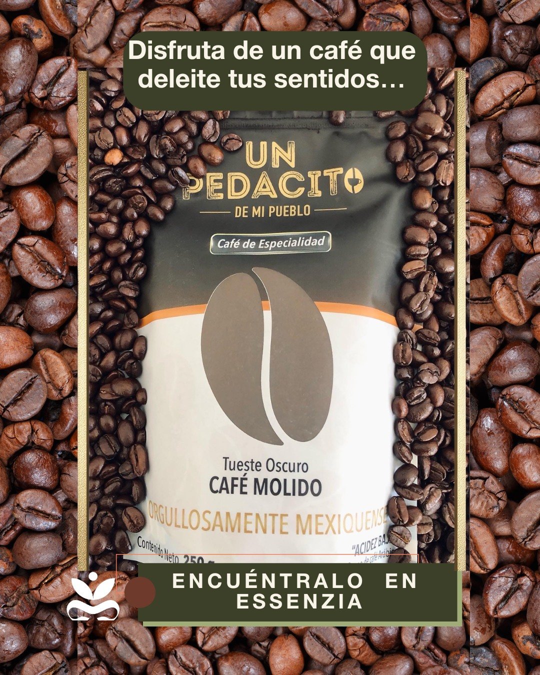 ☕ De la tierra a tu taza: la fórmula exacta para un buen día.Iniciamos agosto celebrando todo lo que nos nutre desde su origen. La tierra nos regala frutos extraordinarios, y el café es, sin duda, uno de los más confortantes.
En Essenzia elegimos Café Un Pedacito de Mi Pueblo porque su aroma envolvente y carácter auténtico no solo despiertan tus sentidos, sino que convierten cualquier mañana ordinaria en un instante de satisfacción pura.
🌿 Pasa por el tuyo a Boutique Essenzia y dale la bienvenida al mes conectando con lo mejor de la naturaleza.#AmantesDelCafe #ConsumoLocal #agosto #BienestarEnCadaTaza #Essenzia #DíaPachamama
