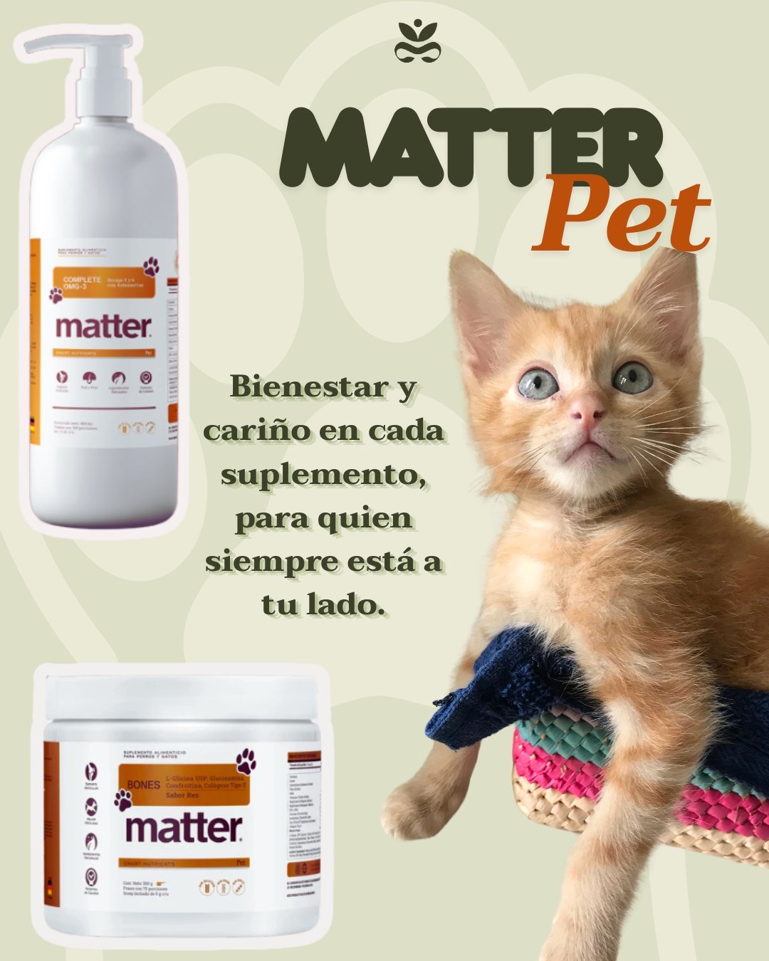 Amar a tu gato es cuidar cada uno de sus saltos. 🐾
✨En su día especial, regálale bienestar real con el duo perfecto para su movilidad y vitalidad:
🦴 Bones Pet: Movilidad y flexibilidad sin molestias. Articulaciones fuertes (Glucosamina, Condroitina y Colágeno Tipo II). Ideal para mantener un estilo de vida felino activo.
🛡️ Complete OMG-3 PetPiel suave y pelaje radiante. Apoyo cerebral y salud visual. Con Astaxantina, un antioxidante de alto nivel.
🛒 Haz tu pedido en Essenzia en línea o acude a la tienda boutique.
link un bio.
##diadelgato🐱 #amorincondicional💕 #bienser
