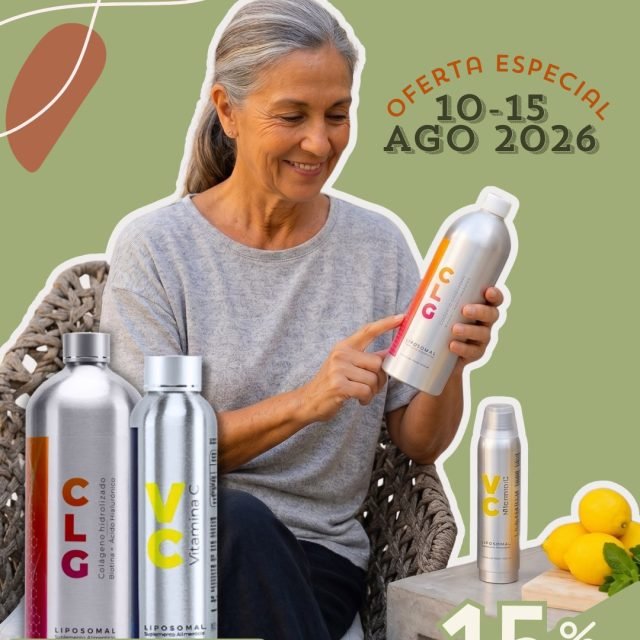 Queremos ver a nuestros padres fuertes, activos y disfrutando cada etapa. Pero con el paso de los años, la producción natural de colágeno disminuye y no basta con cualquier suplemento: sin Vitamina C, el colágeno no se absorbe ni se fija igual.Aprovecha nuestra Promoción Especial: 15% de descuento al comprarlos juntos; la combinación perfecta CLG Liposomal + VC Liposomal:
🌱 Calidad ósea: Ayuda a prevenir la pérdida de masa ósea para que sigan en movimiento.
✨ Piel cuidada y elástica: Nutrición profunda de alta absorción tecnológica.
🎁 El complemento ideal para sus hábitos de salud y ejercicio.
Demuéstrales cuánto te importa su bienestar con nutrición que sí funciona.👉 Consigue la promoción especial de CLG + VC Liposomales en #Essenzia en línea o en tienda boutique. ¡No lo pienses más, mañana es el últímo día para adquirirla!
#BienSer #Equilibrio #SuplementaciónInteligente #DíaDeLasPersonasAdultasMayores