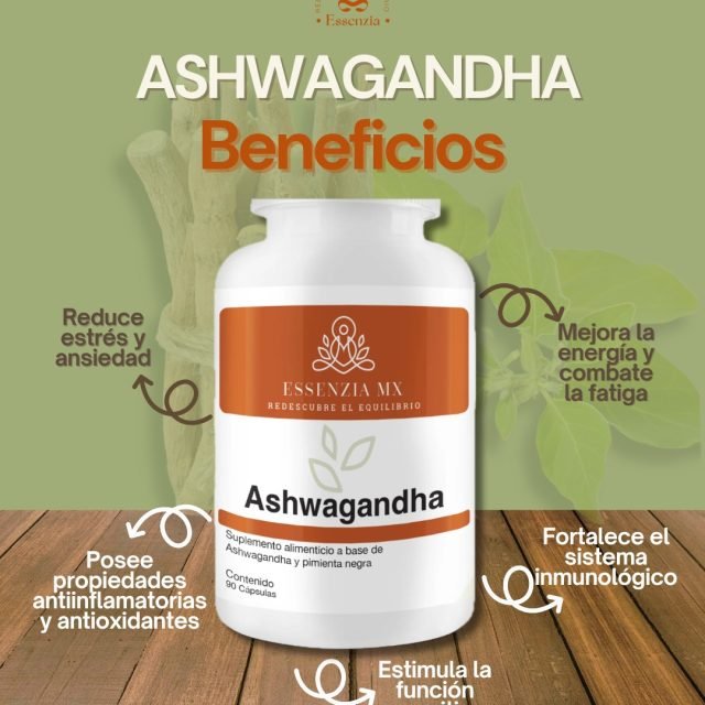 Son las 6:00 p.m., tu lista de pendientes sigue creciendo y sientes los hombros rígidos por el estrés de todo el día. Intentas concentrarte, pero el cansancio mental te frena.Ashwagandha Essenzia es el apoyo natural que necesitas para recuperar la calma y el enfoque en momentos de alta tensión. Como adaptógeno, equilibra la respuesta de tu cuerpo ante el estrés sin darte sueño durante el día, facilitando un descanso profundo por la noche.
Ayuda a reducir el cortisol y la ansiedad.
Disminuye la fatiga mental y mejora la concentración.
Favorece un sueño verdaderamente reparador.🛍️ Consíguela en nuestra tienda en línea Essenzia o en boutique.
*No es un medicamento. Consulta a tu médico.
#Ashwagandha #Adaptógenos #BienestarIntegral #ManejoDelEstrés #RedescubreEquilibrio