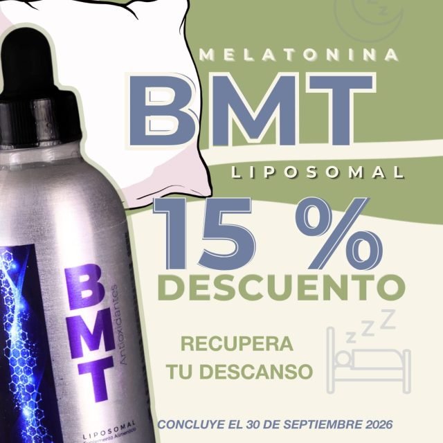 ¿Te despiertas como si no hubieras dormido nada? 😴
El problema no es cuántas horas duermes, sino la calidad de tu descanso. BMT Liposomal combina melatonina con tinturas naturales de cereza negra y arándano para ayudarte a lograr un descanso profundo sin irritar tu estómago.
✨ 3 beneficios en un solo paso:
• Combate el insomnio sin pesadez.
• Refuerza tu sistema inmunológico mientras duermes.
• Despierta con energía y equilibrio.🔥 PROMO SEPTIEMBRE: 15% OFF exclusivo. 🛒 Consíguelo en la tienda en línea o boutique de #Essenzia.(No es un medicamento. Consulta a tu médico)
#SueñoReparador #RedescubreEquilibrio #BienSer #Melatonina #DescansoProfundo