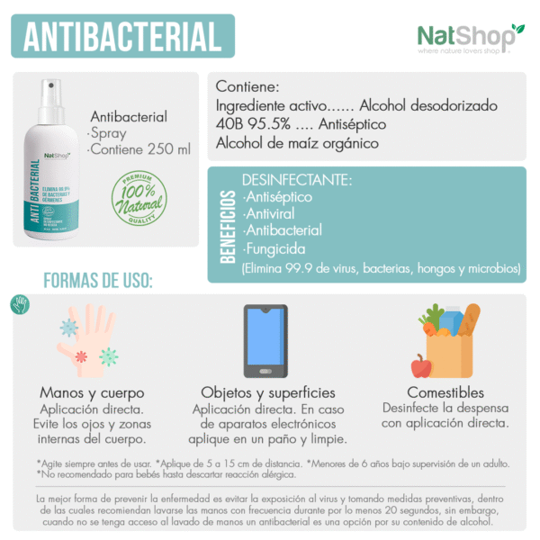 Antibacterial, alcohol deodorizado - Image 3