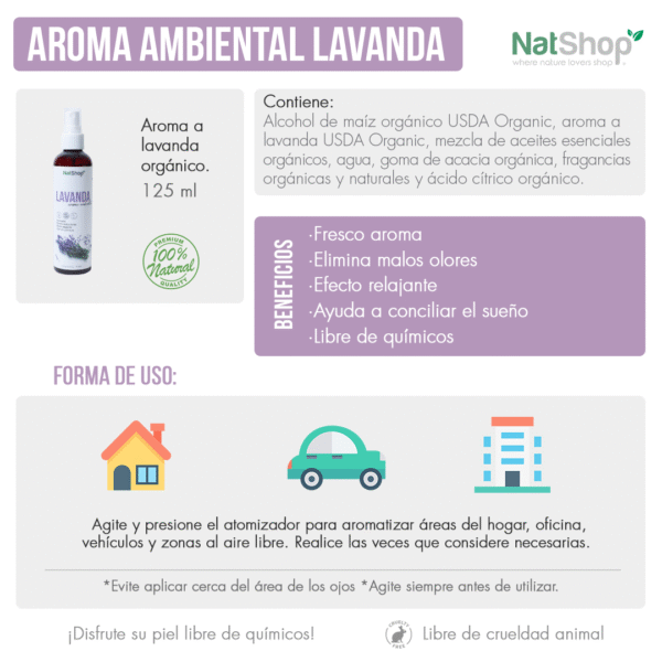 Aromatizante de lavanda orgánica - Image 4