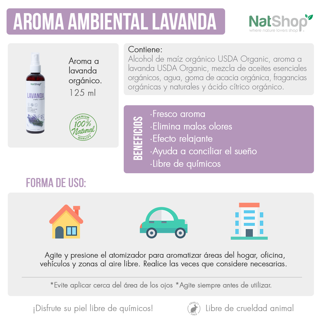 Aromatizante de lavanda orgánica - Image 4