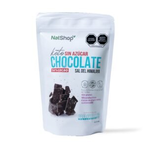 Chocolate amargo sin azúcar, algo en polifenoles y minerales