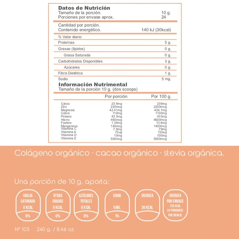 Colágeno bovino de libre pastoreo – Cacao orgánico - Image 4