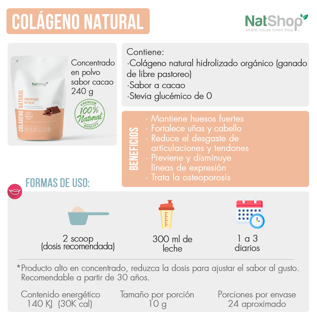 Colágeno bovino de libre pastoreo – Cacao orgánico - Image 2
