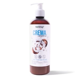 Crema corporal de coco orgánico