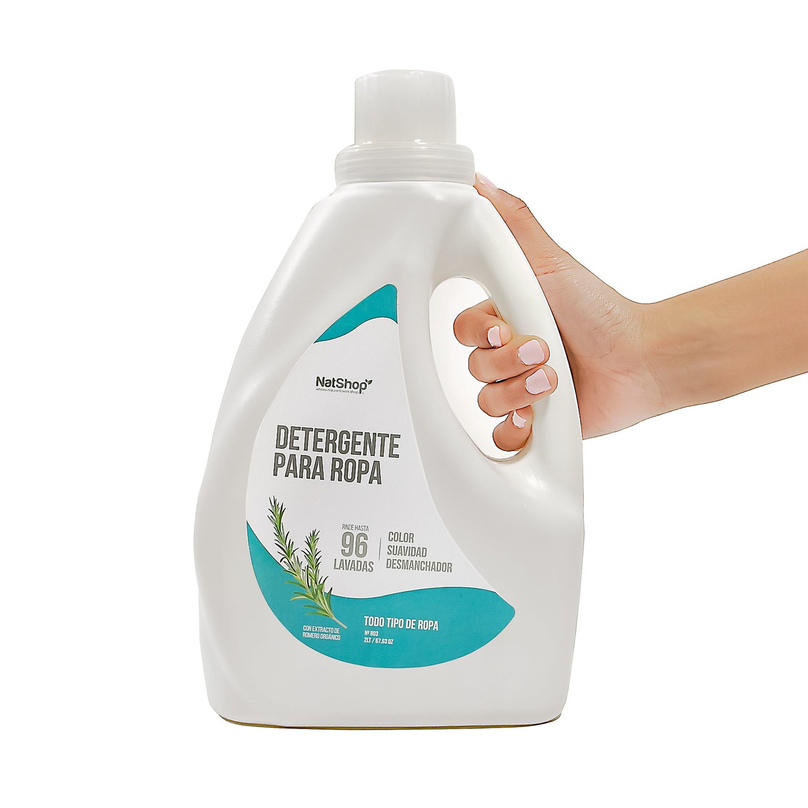 Detergente para ropa concentrado – Romero orgánico - Image 3