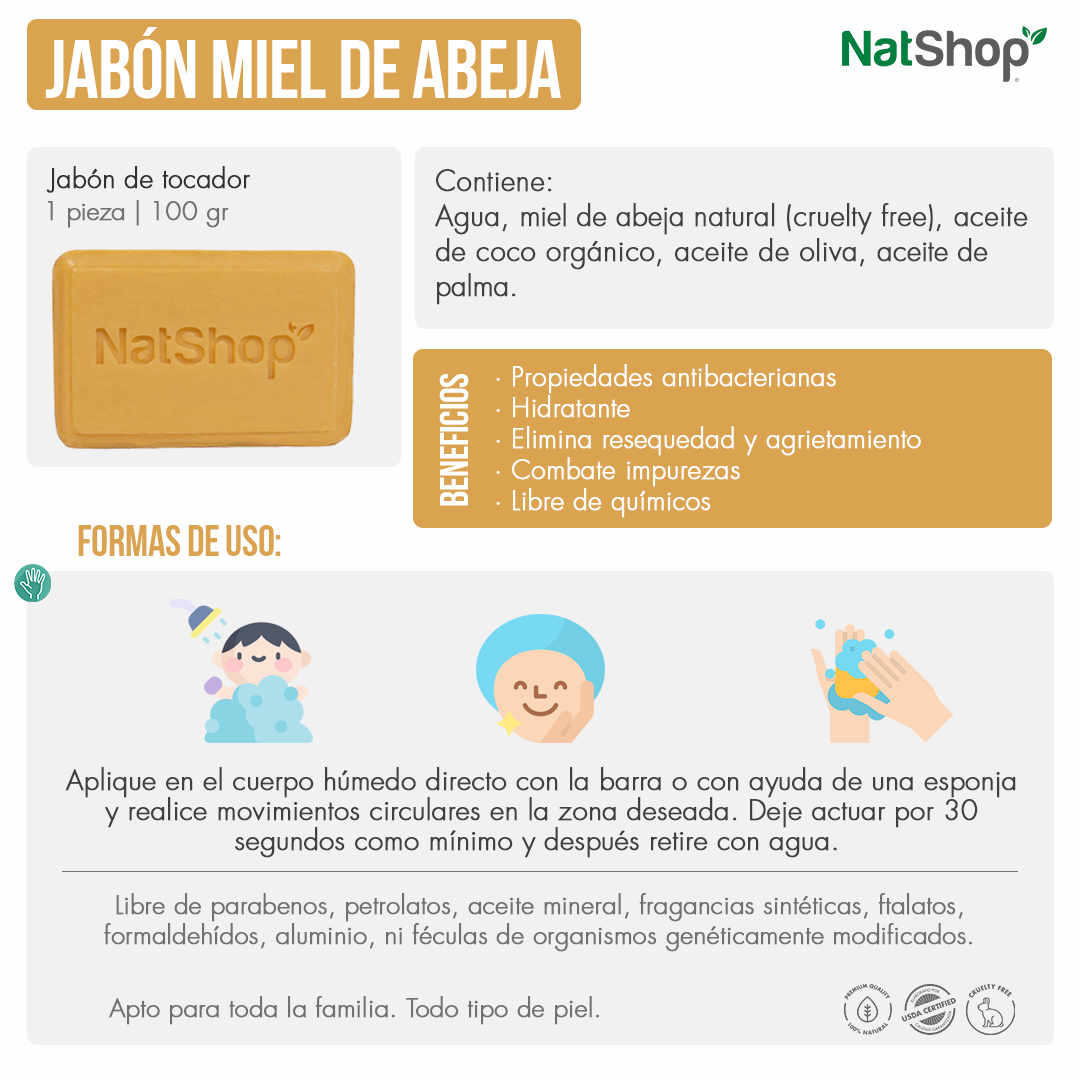Jabón de miel de abeja - Image 4
