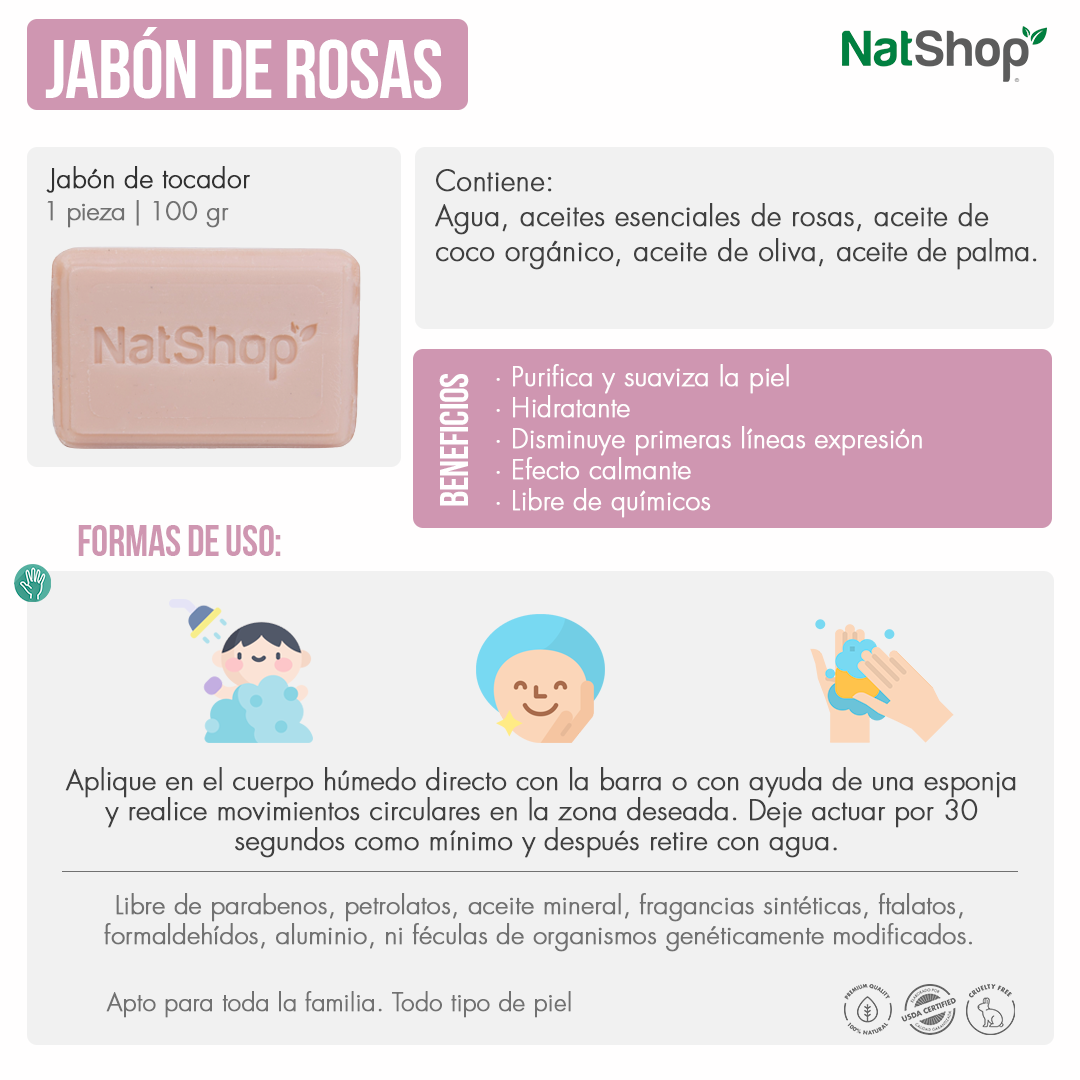 Jabón de rosas - Image 4