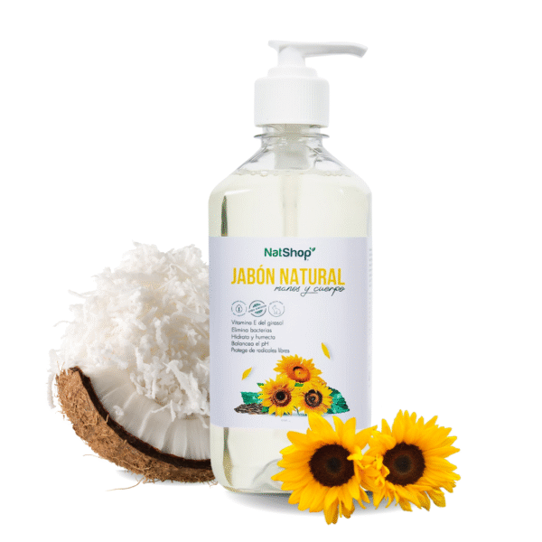 Jabón natural para manos y cuerpo – Vitamina E - Image 2
