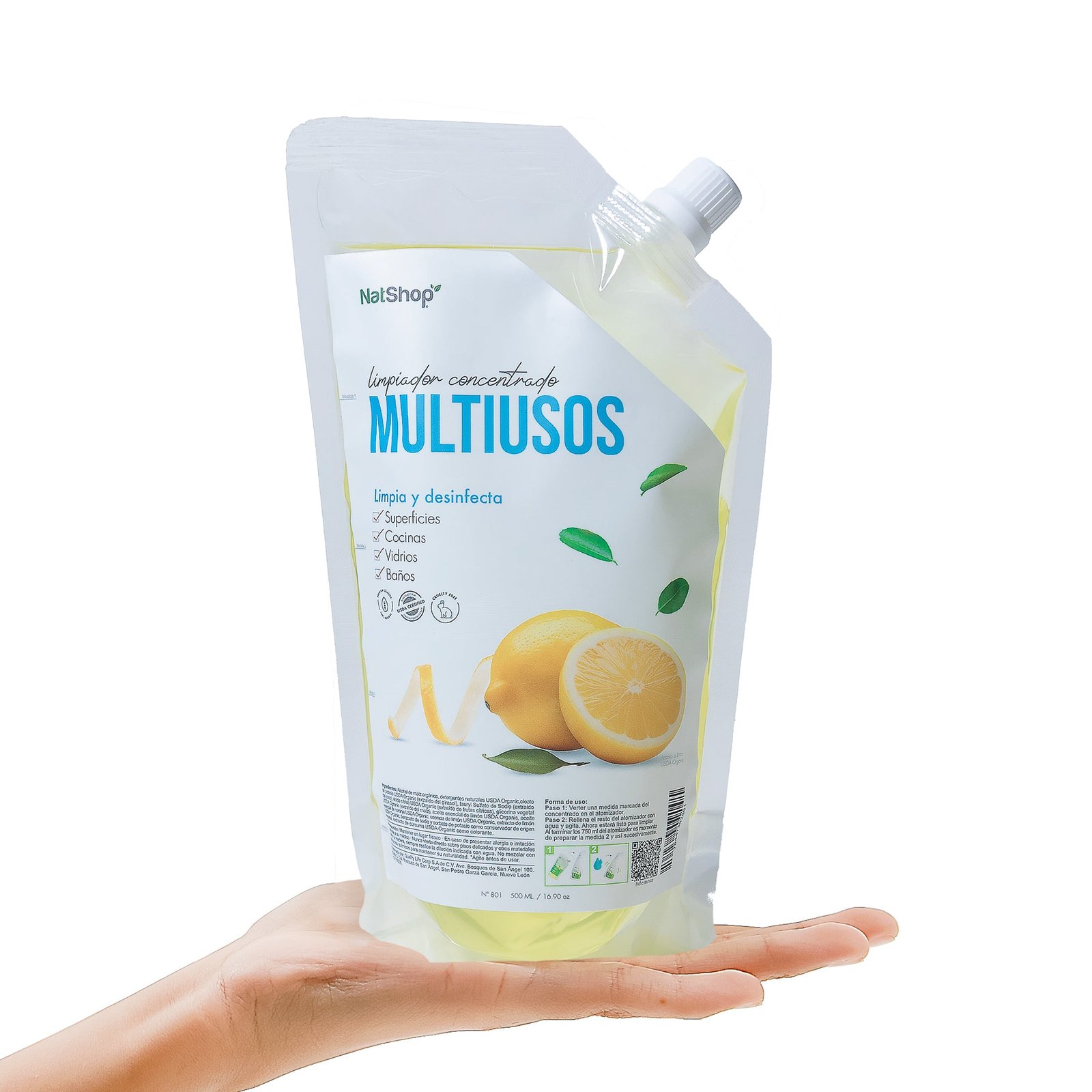 Limpiador multiusos - Lima orgánica - Image 3