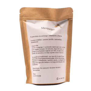 Té para el dolor de estómago, inflamación y diarrea Menjurjes