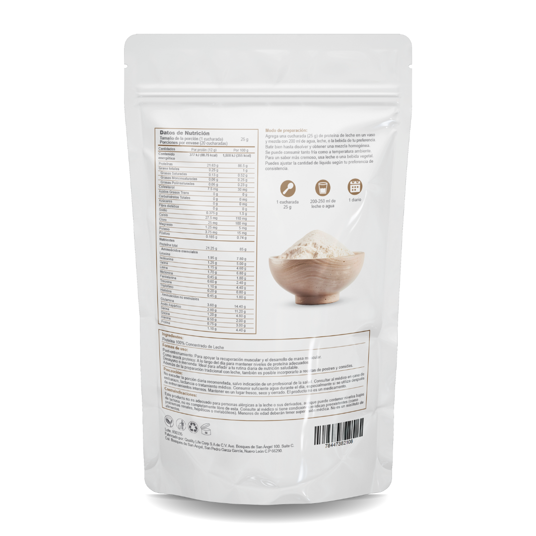 Proteína natural 100 % - concentrado de leche - Image 4