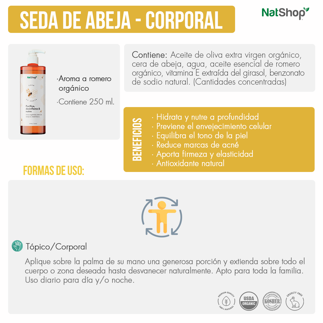 Seda de abeja – Crema corporal - Image 4