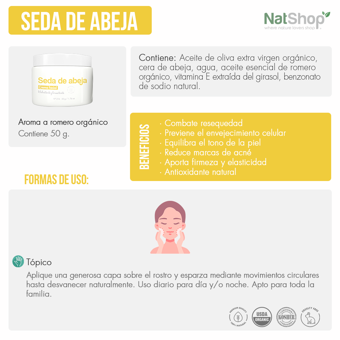 Seda de abeja – Crema facial - Image 4