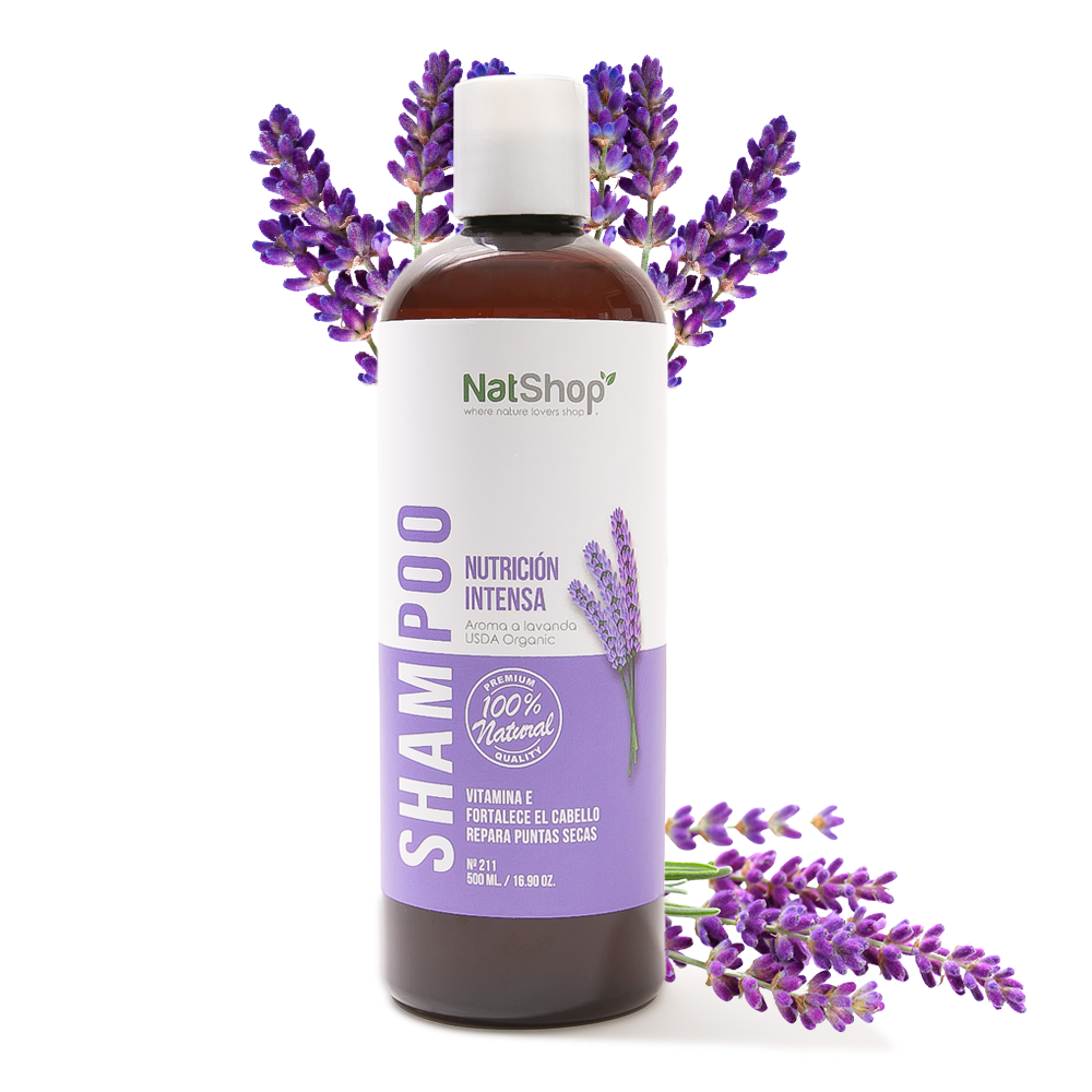 Shampoo natural - lavanda orgánica y vitamina E - Image 2