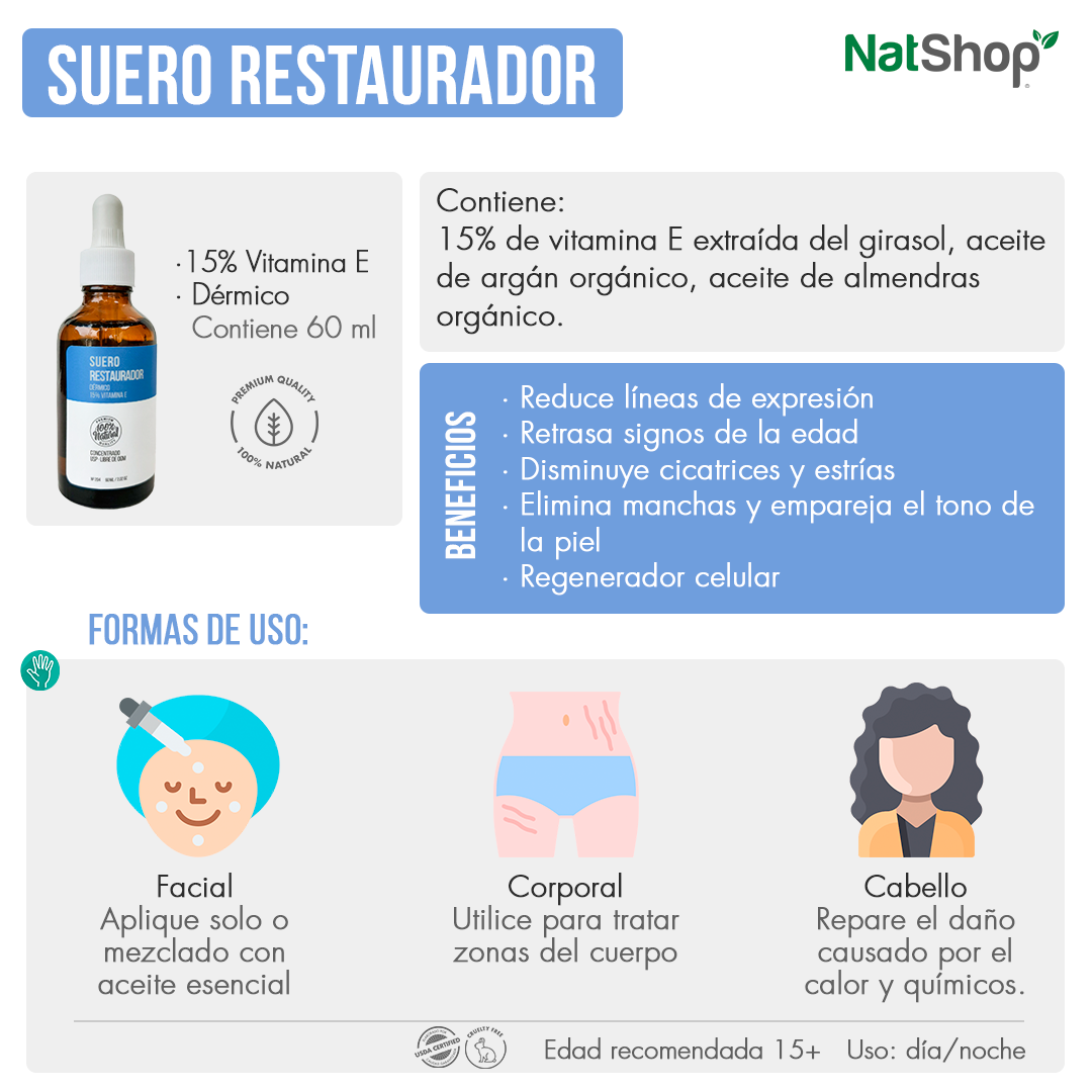 Suero restaurador dérmico - Image 4